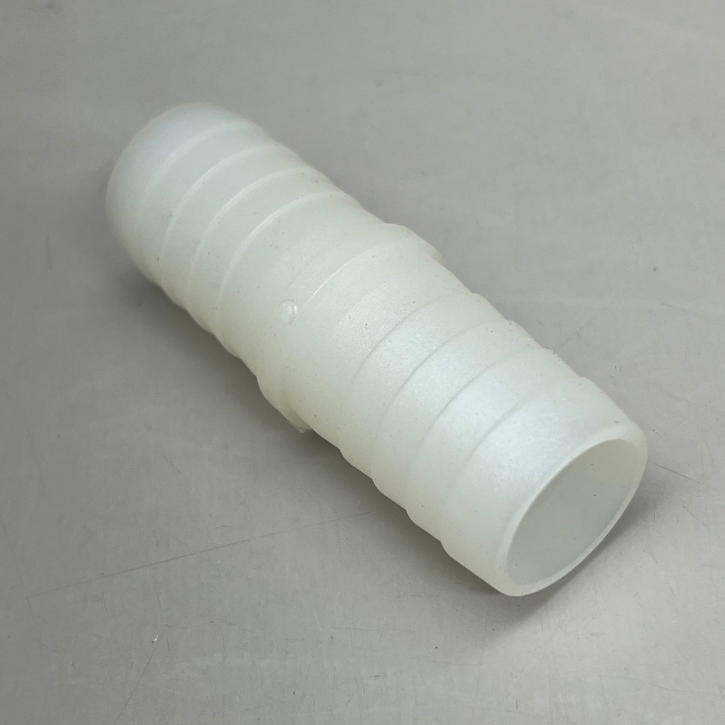 (10 Pack) Barb Nylon Splicer Fittings 1"x1" White