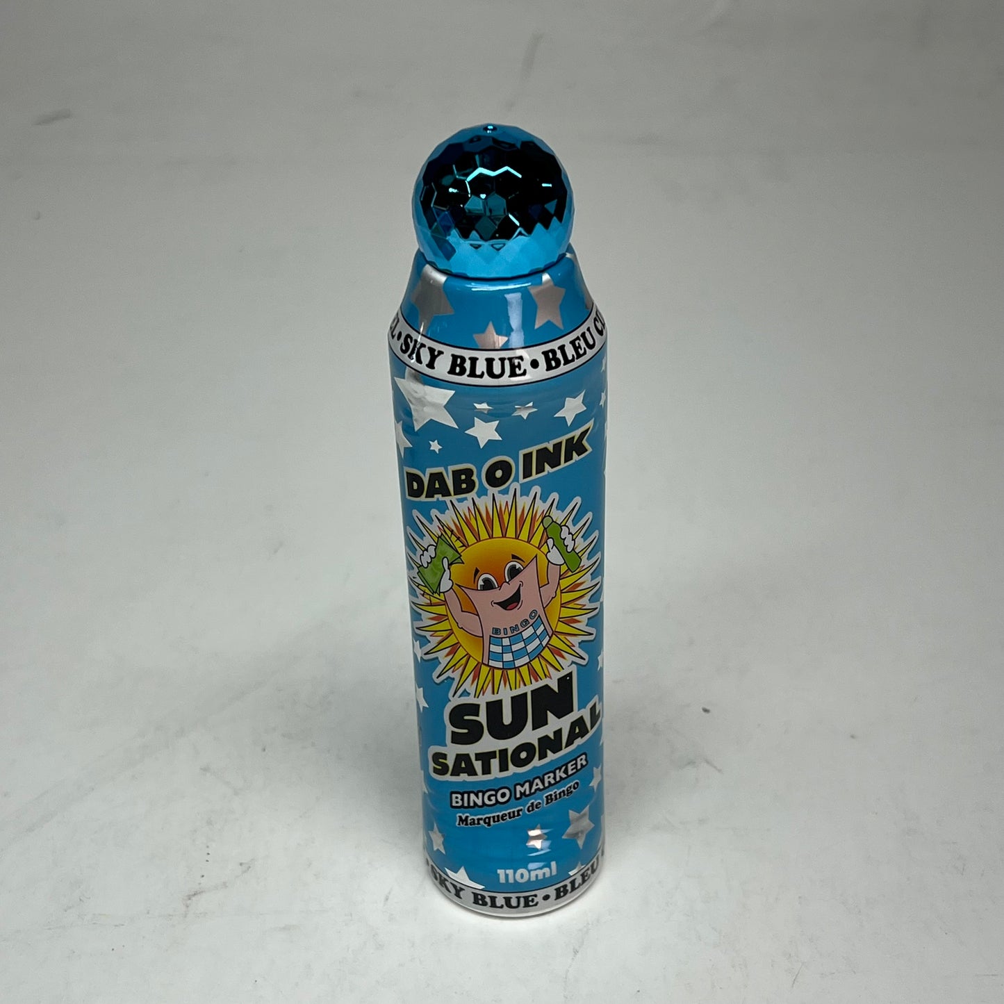 DAB O INK (12 PACK) Sun Sational Bingo Marker Bright Ink 110ml/4oz Sky Blue D26
