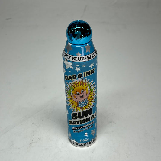 DAB O INK (12 PACK) Sun Sational Bingo Marker Bright Ink 110ml/4oz Sky Blue D26