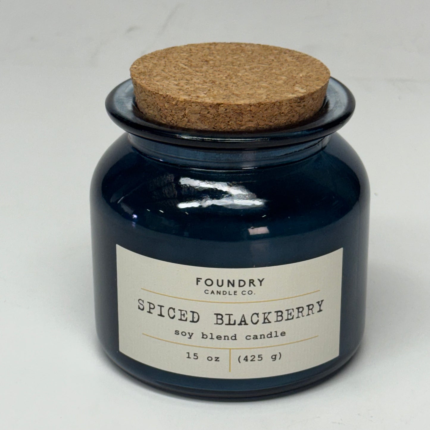 FOUNDRY Spiced Blackberry Soy Blend Candle 15 oz.