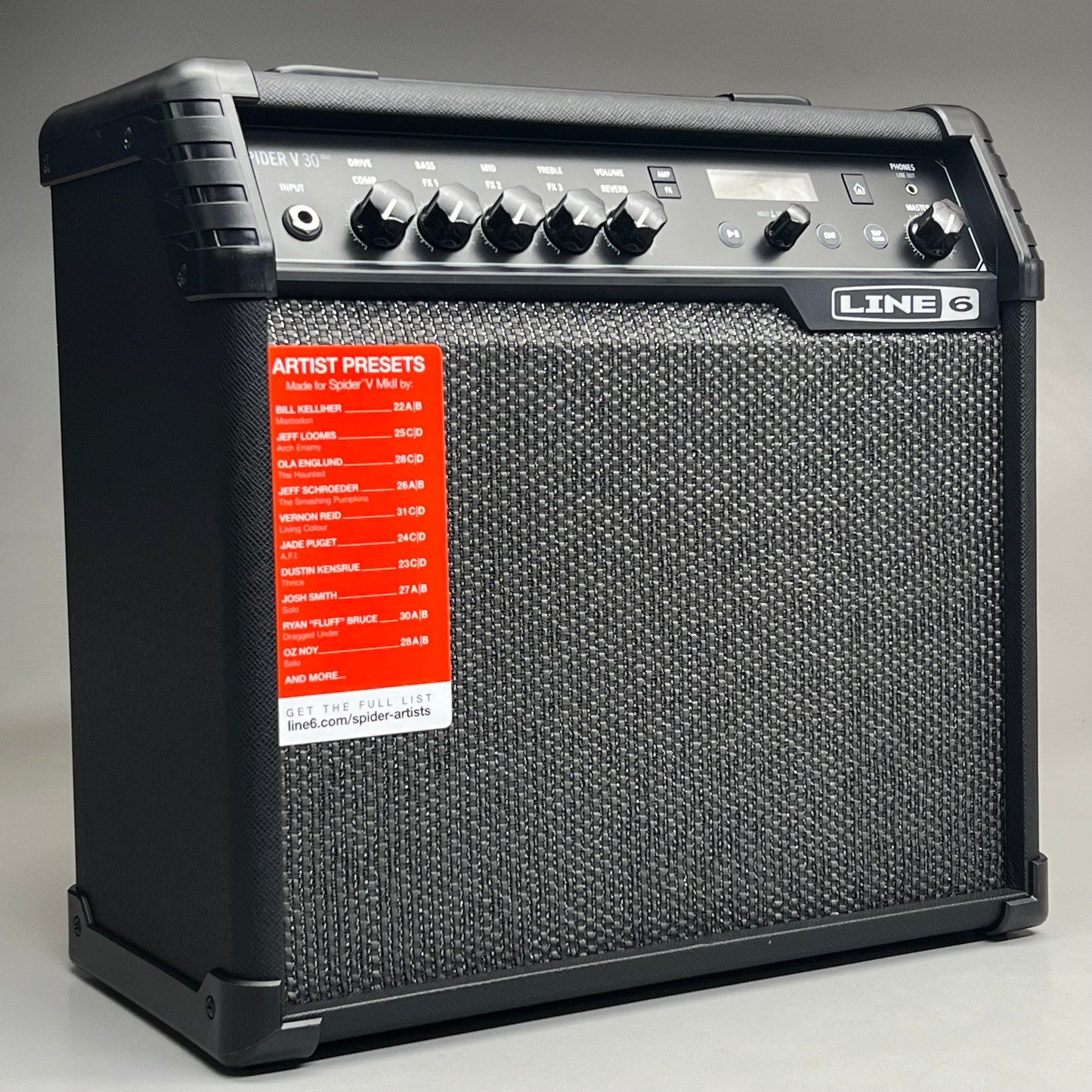 LINE 6 Spider V 30 MKII 30W Guitar Combo Amp Black