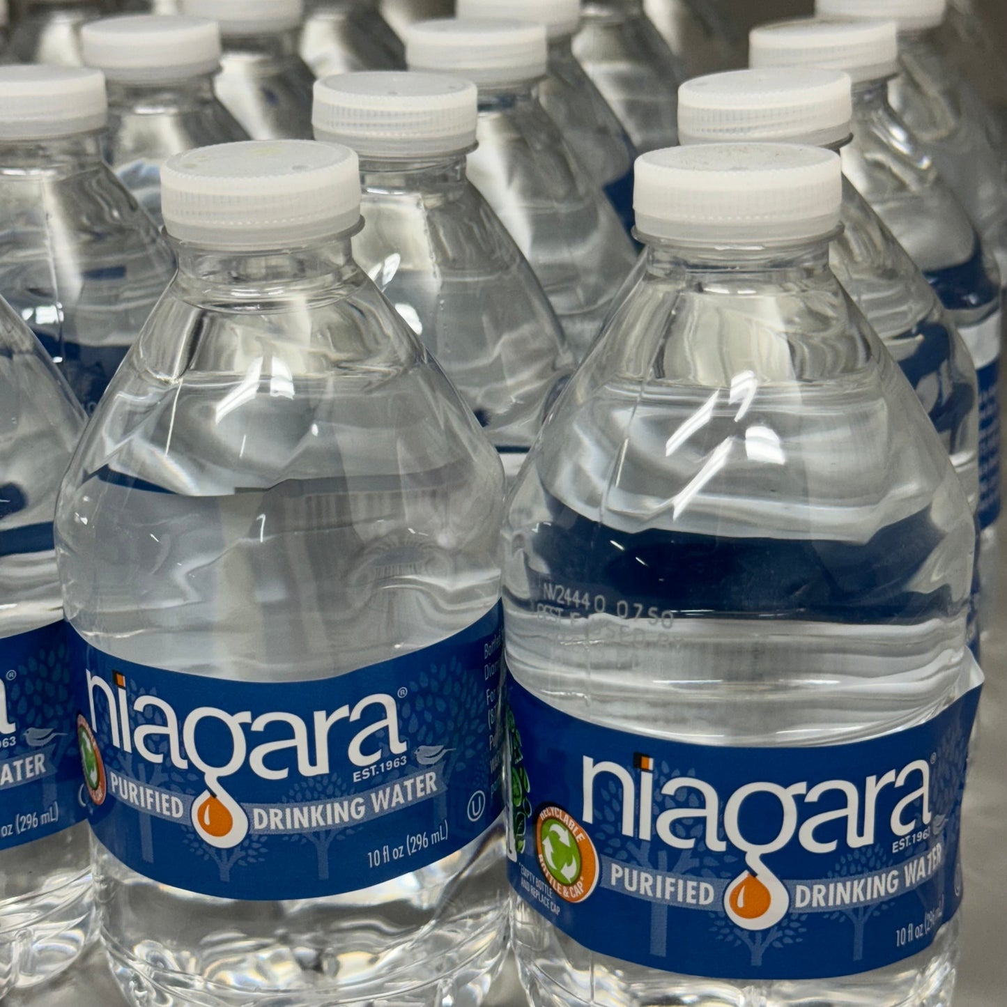 ZA@ NIAGARA (48 BTLS) Let’s Make a Difference Purified Drinking Water 10oz BB 12/25 A