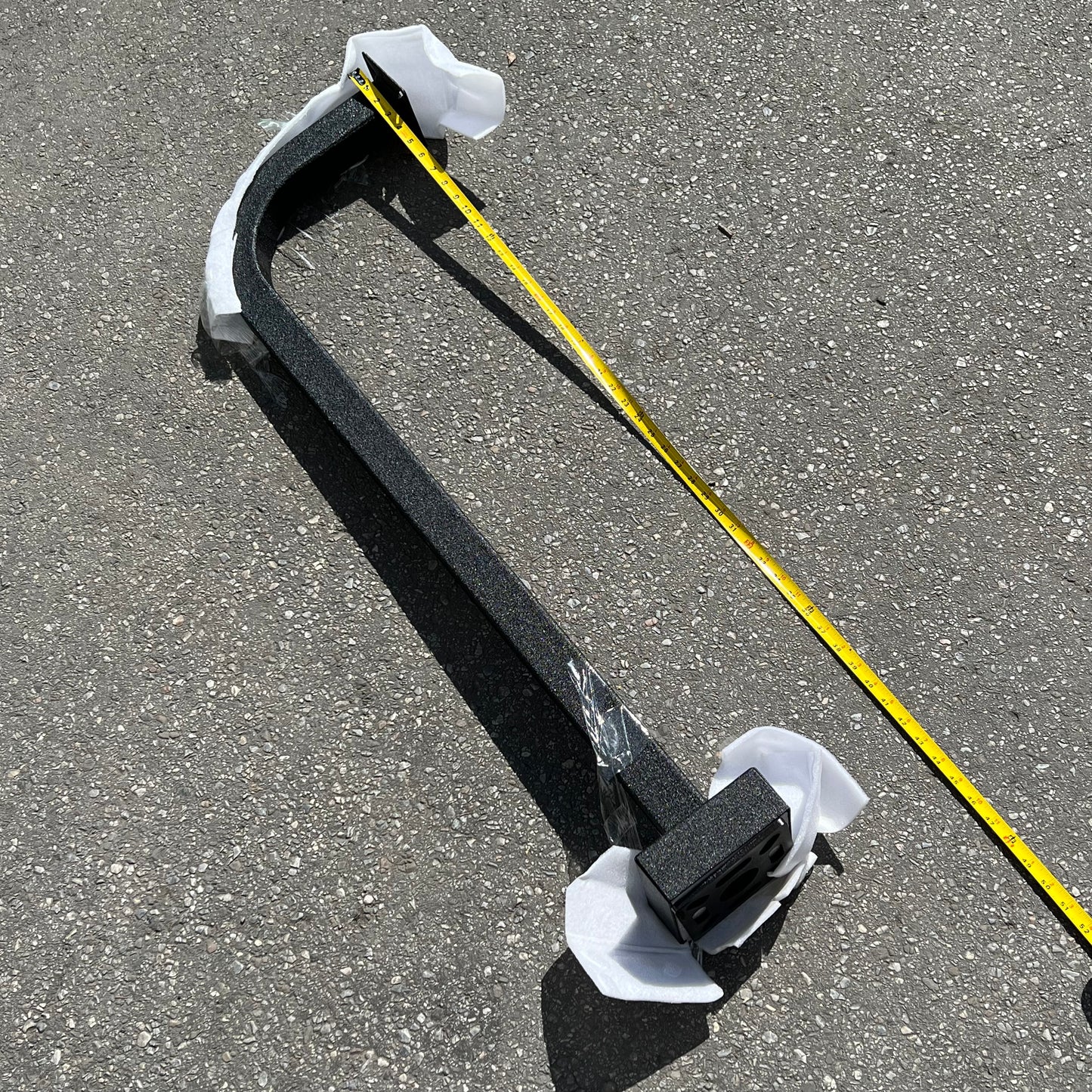 PEDESTAL PRO Wrinkle Gooseneck Pedestal W/ Heavy Duty Base Plate 42" 42-9C-BLK
