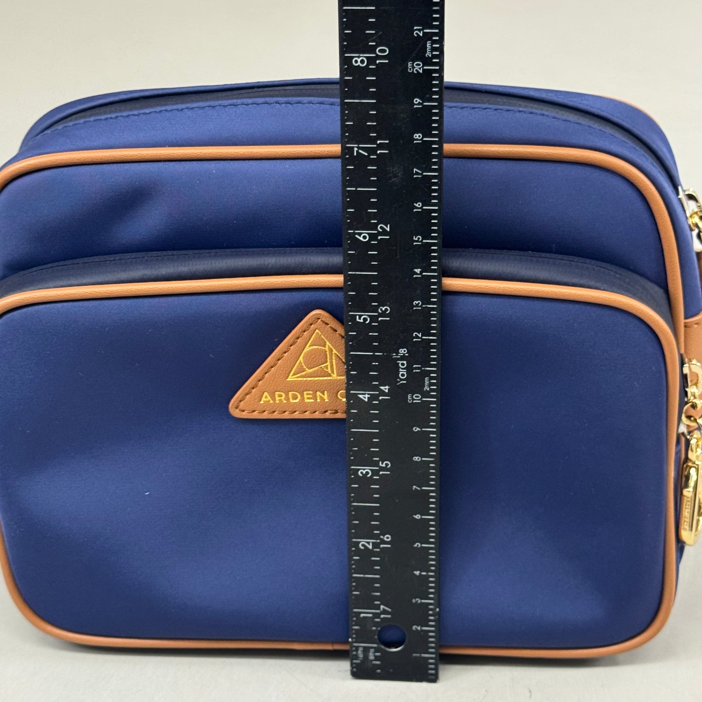 ARDEN COVE Crossbody Nylon Anti-theft Bag Navy (New Without Tags)