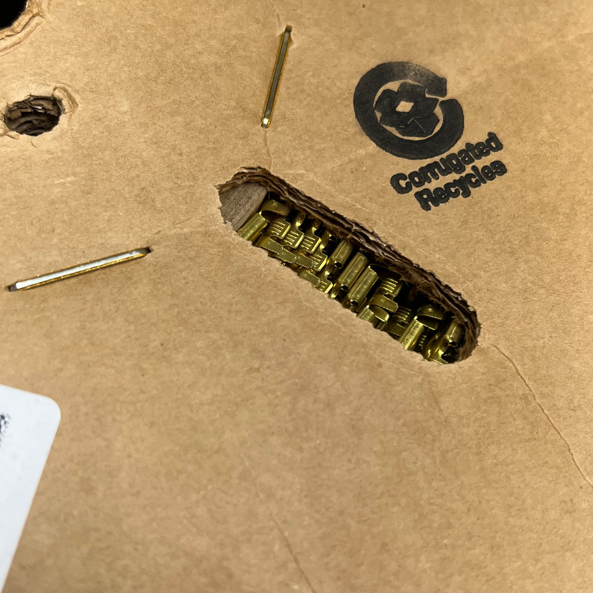 TE CONNECTIVITY (10,000 PACK) Faston Quick Connect Terminals Gold 0233928383