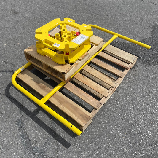 Z@ GARLOCK RailGuard Bases and Gate, Yellow 62"x41" (New)