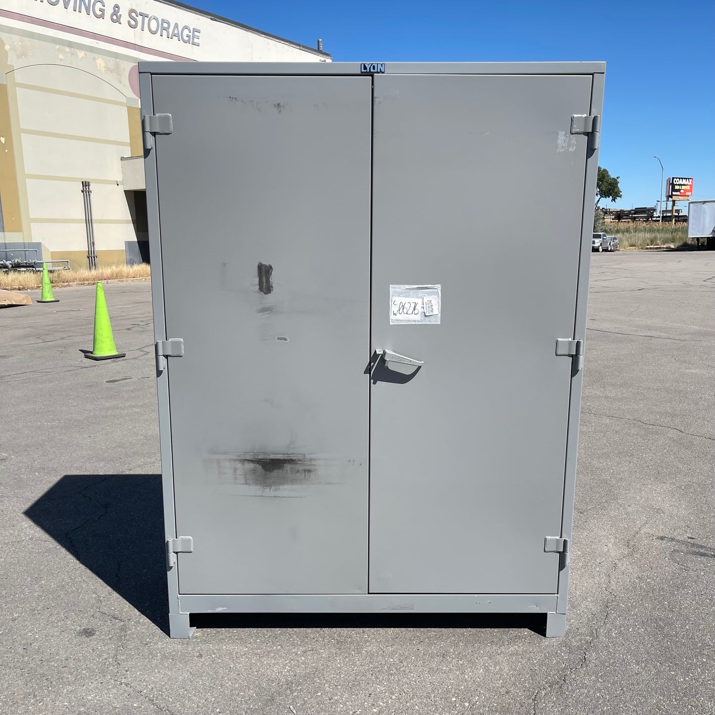 Z@ Pallet of LYON Heavy-duty Storage Cabinet 82”x60”x24” Dove Grey DD1149 (AS-IS)