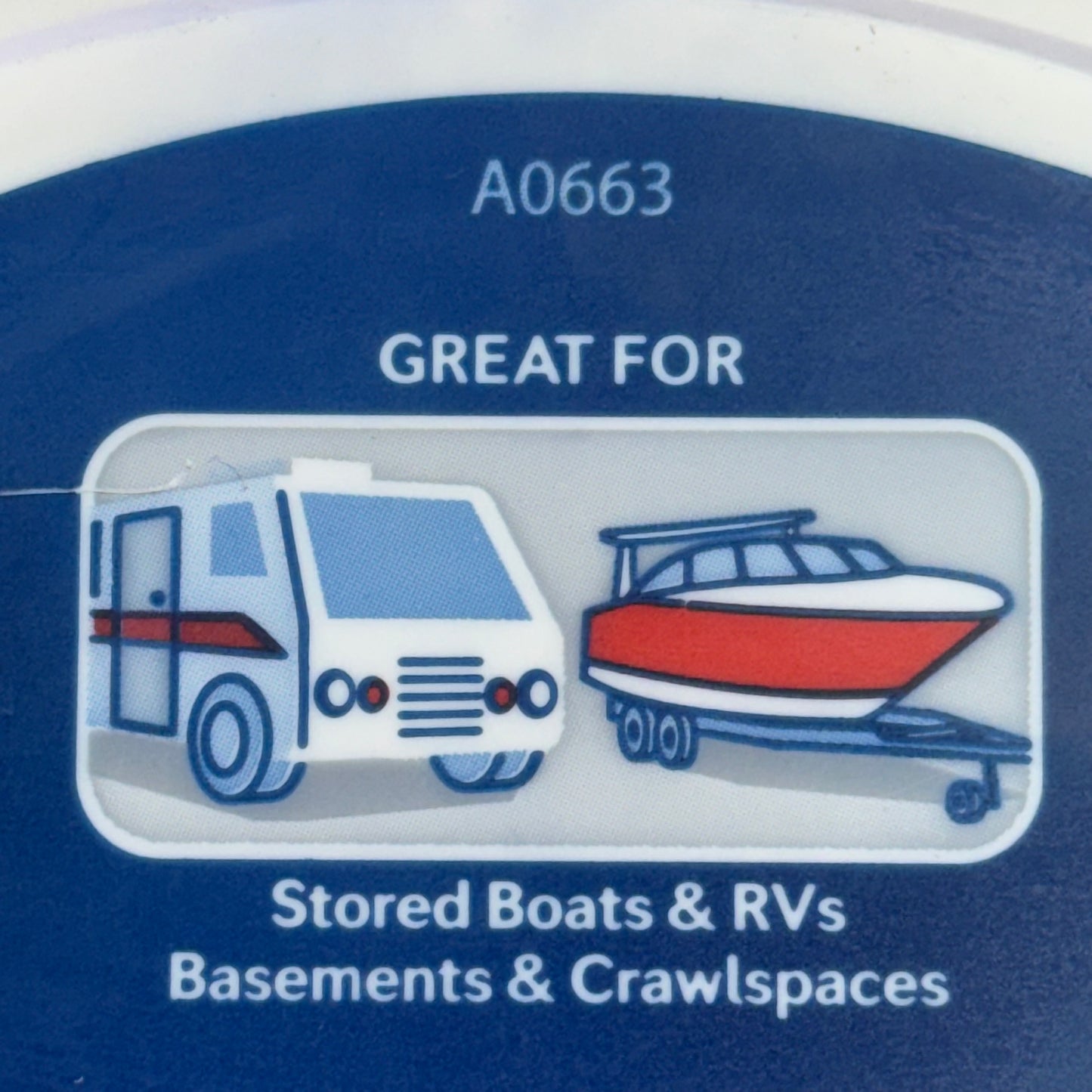 DAMPRID Hi-Capacity Moisture Absorber, Fragrance Free 2LB/15.5OZ A0663