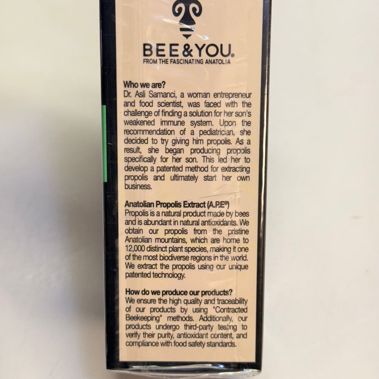 BEE & YOU Propolis + Raw Honey Throat Spray Breath Freshener 1 Fl oz BB 11-27