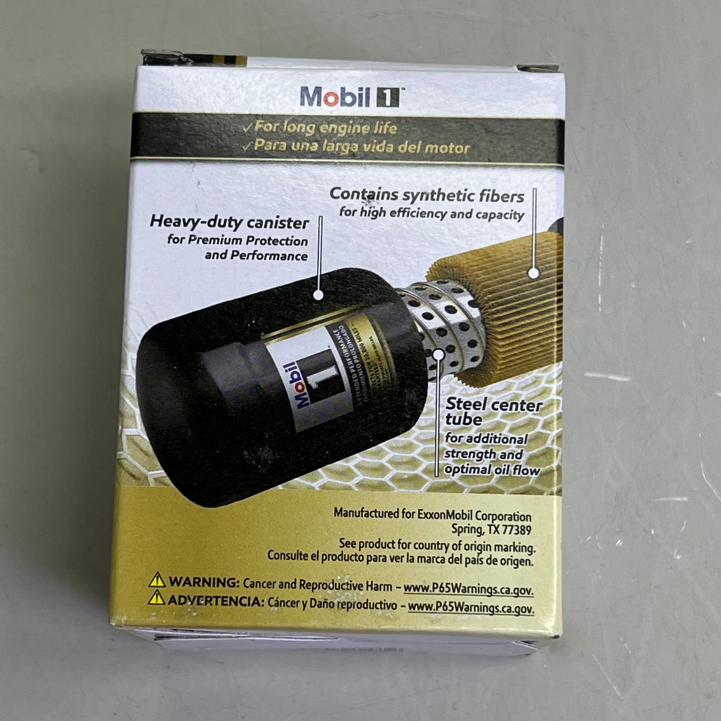 MOBIL 1 (2 PACK) Engine Oil Filter Extended Performance Black M1-110A