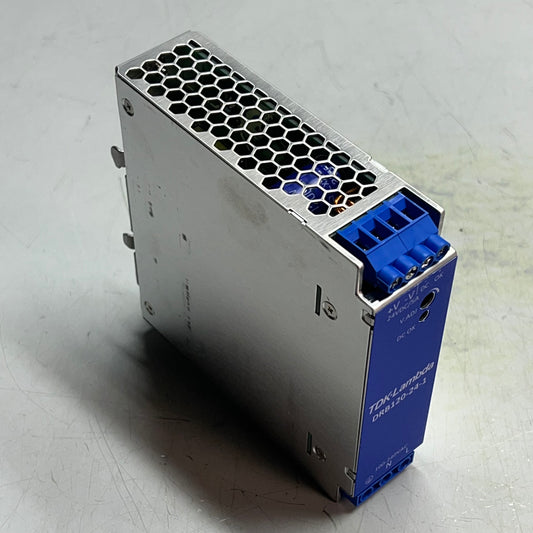 TDK-LAMBDA Power Supply DIN Rail DRB15-480 Series 120W 24V@5A Silver DRB120-24-1