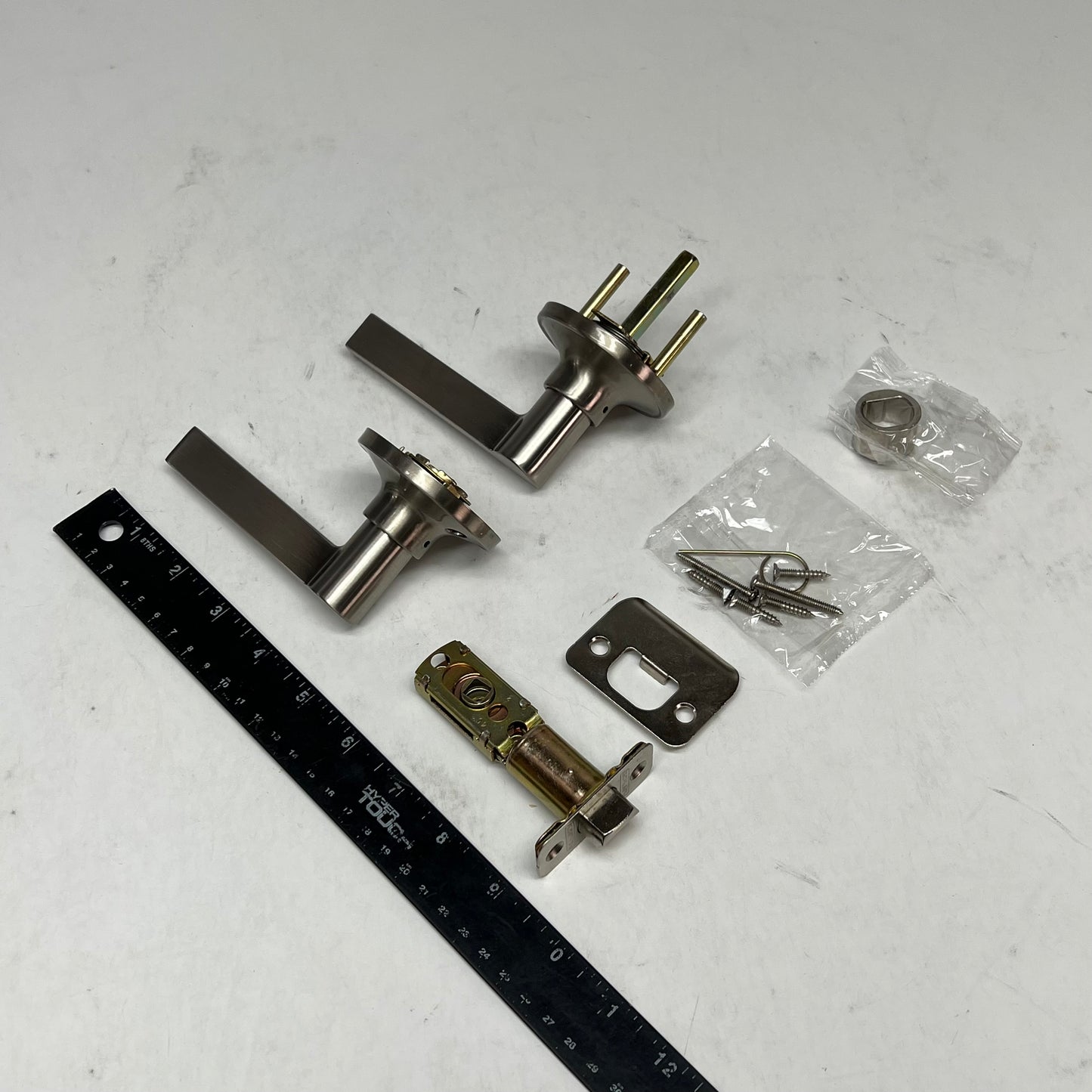 SCHLAGE Residential Solstice Passage J-series Hall/closet Satin Nickel J10SOL619