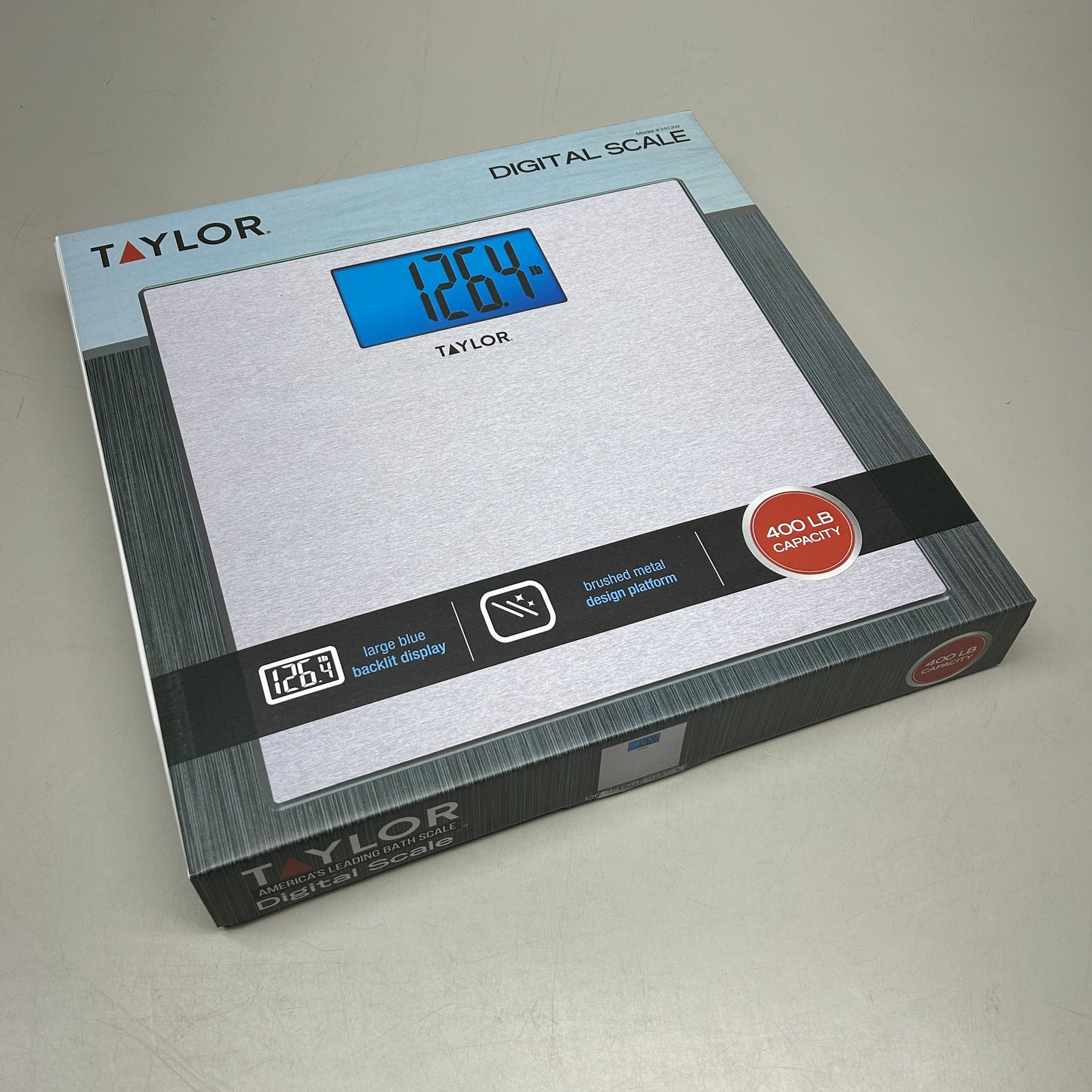 TAYLOR Digital Textured Stainless Steel Scale 741341033W (New)