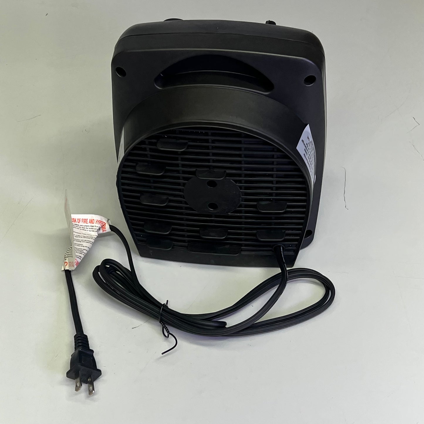 ZA@ BRENTWOOD Portable Ceramic Electric Space Heater 1500 Watt Max Black  H-F305BK