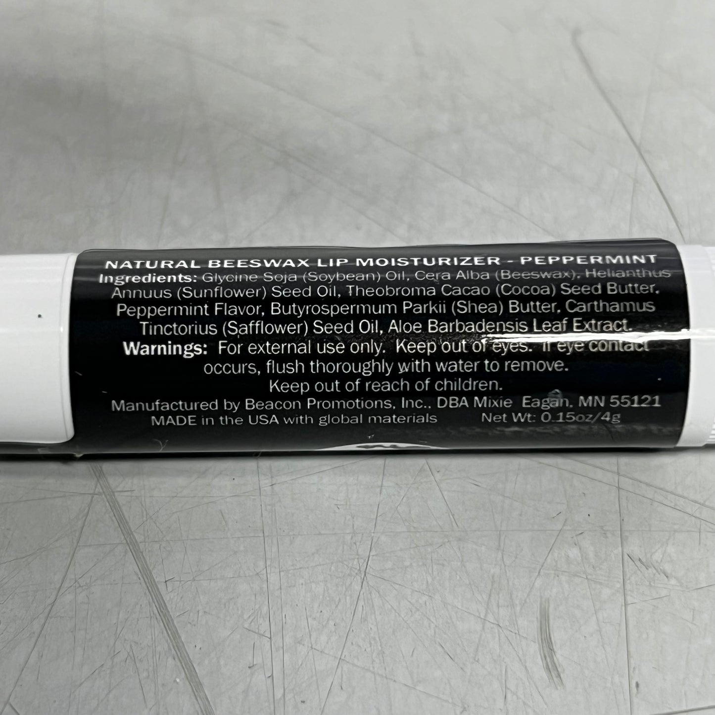 UNIVERSAL STUDIOS (20 PACK) Chapstick, Natural Beeswax Lip Moisturizer-Peppermint