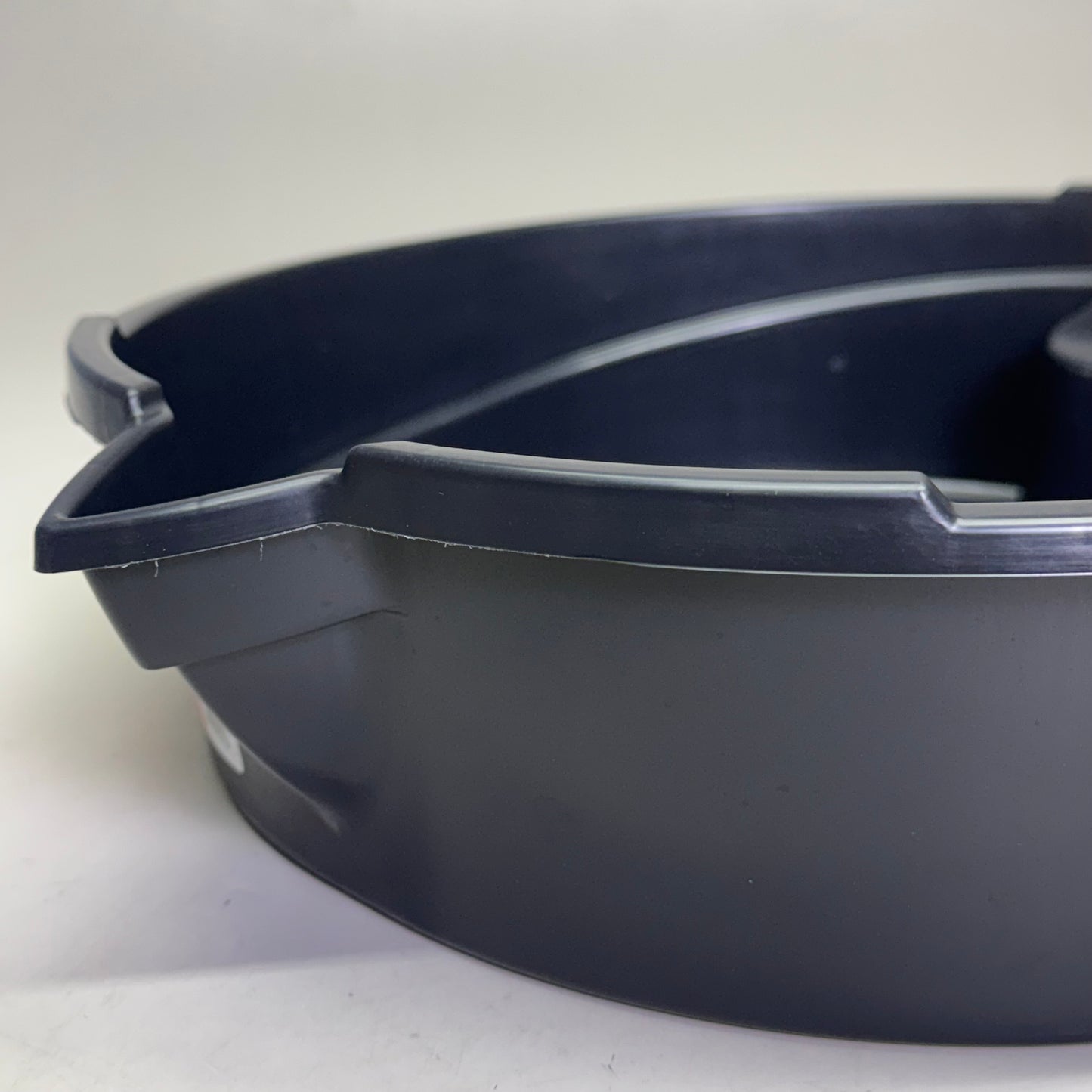 FLOTOOL (12 PACK) 8 Quart Drain Pan Sz 16.5” L x 15” W x 4” H, Black 42108MI