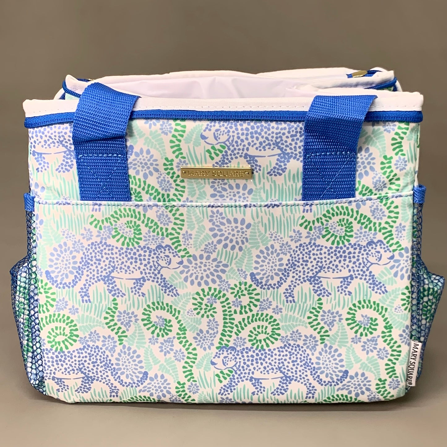 MARY SQUARE Cooler Tote Leak Resistant Insulated Jungle Lounge 43832