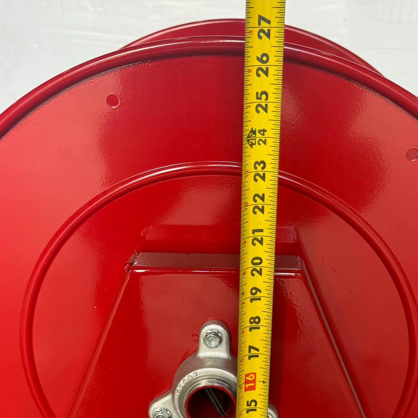 POTTER ROEMER Fire Pro Continuous Flow Hose Reel 2838 26.5”Hx21.5”Lx16" Red