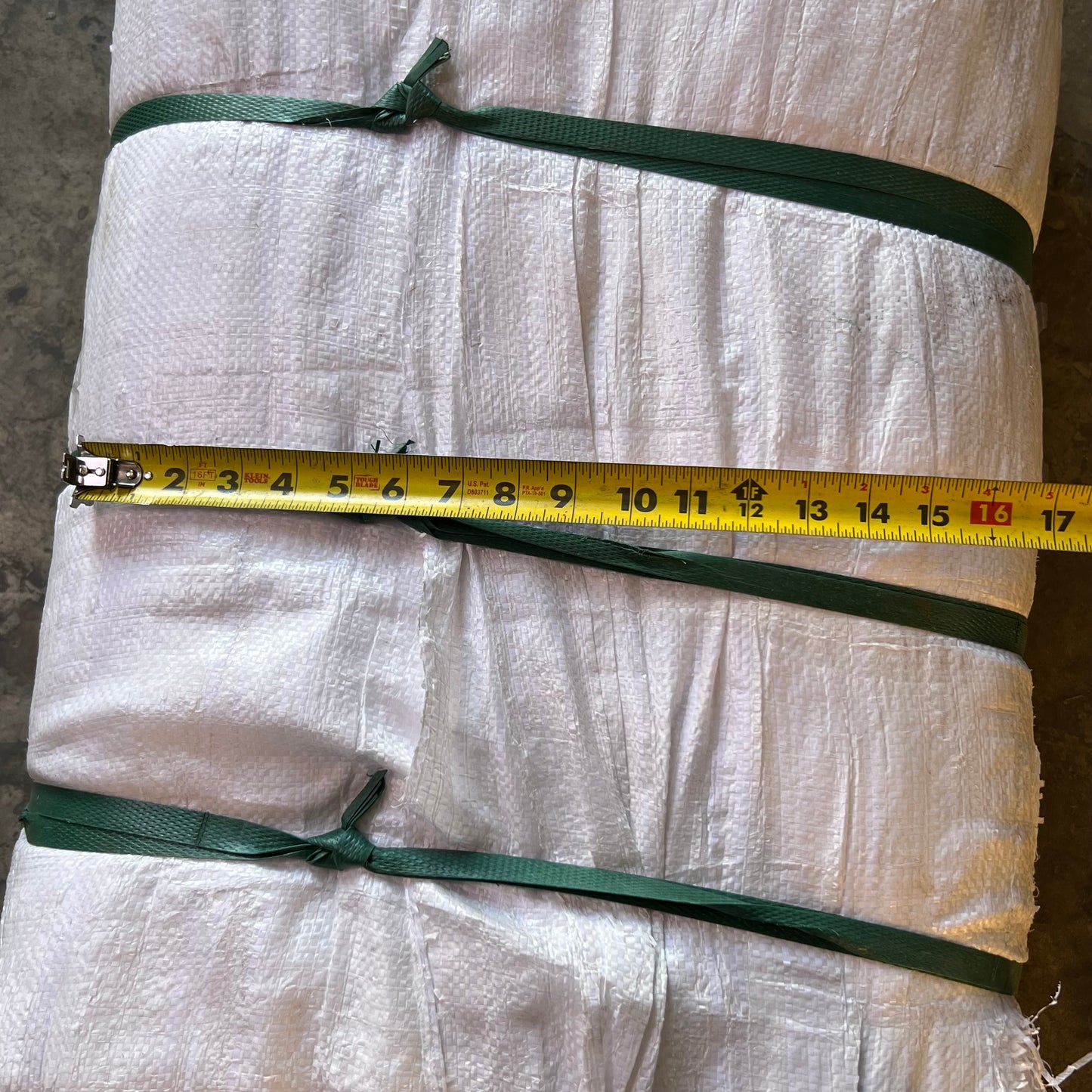 CALDERONTEXTILES (120 PACK) Sheet Twin Flat Green Hem Sz 66" X 110", White T180