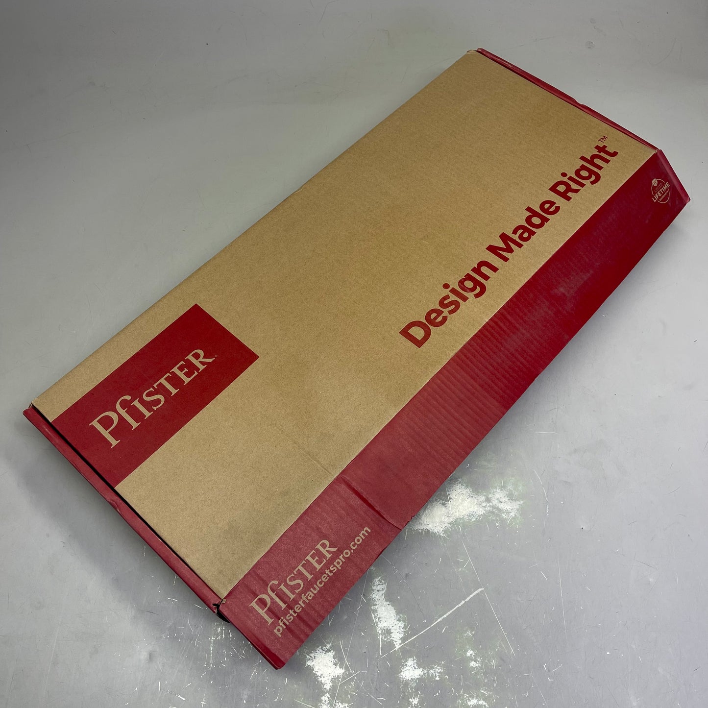 PFISTER Pfirst Series 1-Handle Pull-Down Kitchen Faucet Polished Chrome G529-PF2C