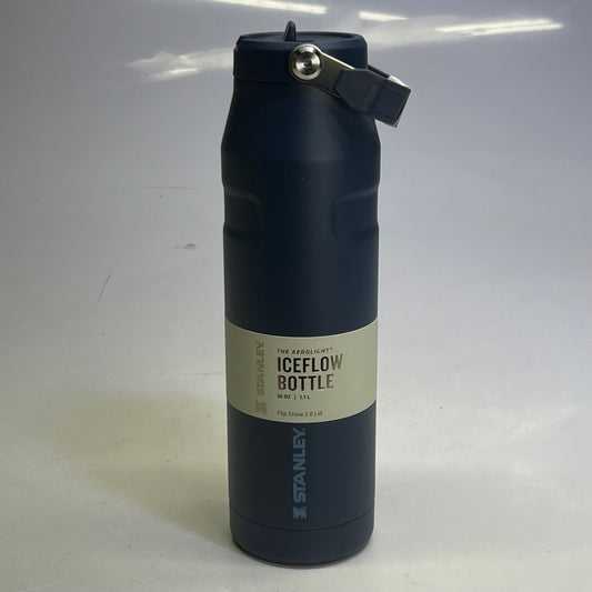 ZA@ STANLEY Aerolight Iceflow Bottle 36 oz. Navy 10-12111-003