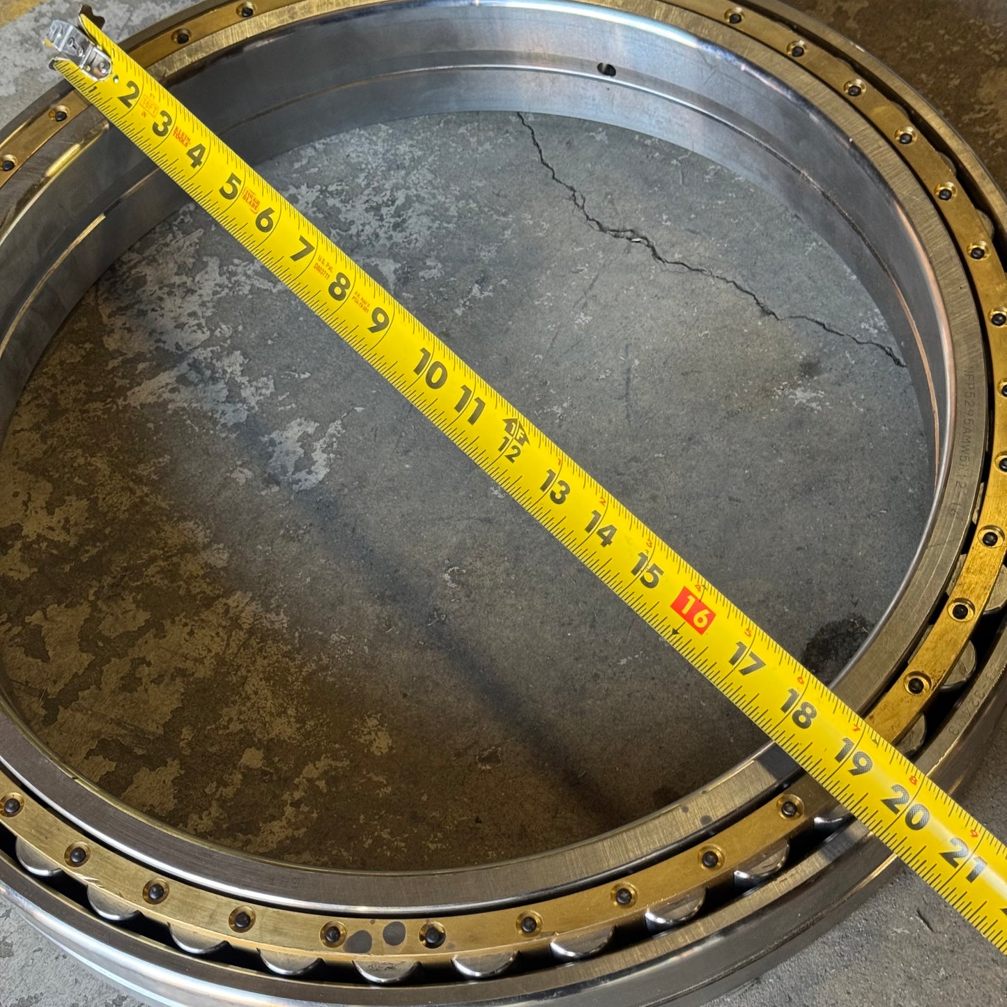 High Precision Roller Bearing Sz 20” D x 3” H NFP5295AMW5R12-16