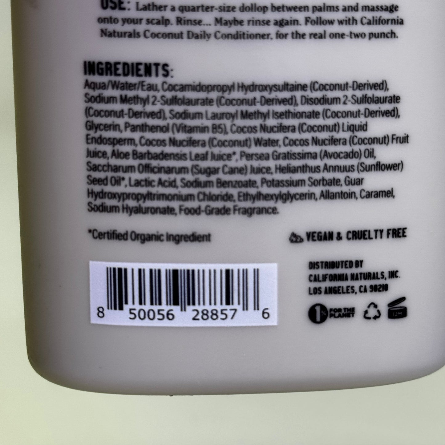 CALIFORNIA NATURALS (12 PACK) Cleanse & Restore The Classic Shampoo 3.4 Fl Oz Clear