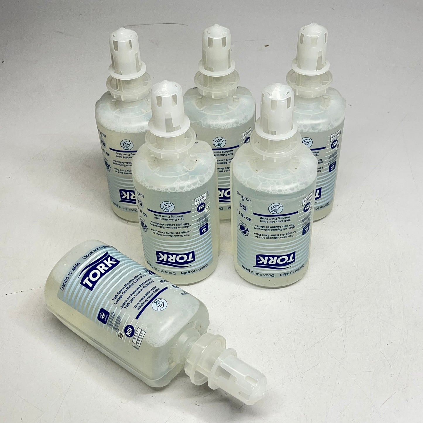 TORK (6 PACK) Extra Mild Hand Washing Foam Soap for S4 1L Clear 401811 BB 09/28