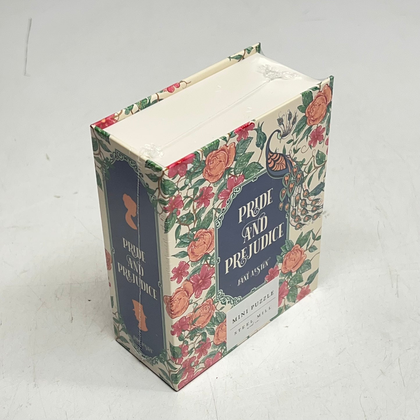 STEEL MILL GIFTS (2 PACK) Mini Book Puzzle Emma & Pride & Prejudice 8" x 10"