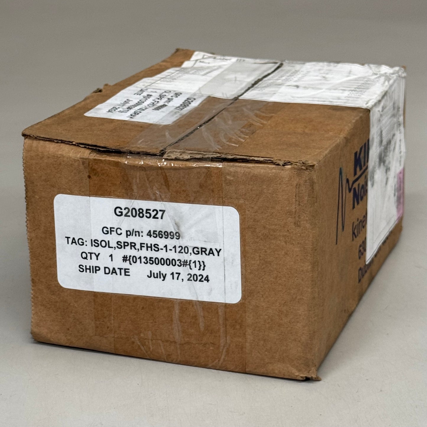 KINETICS Seismic Control Spring Isolator FHS-1-120 Gr/Chrome 456999 G208527