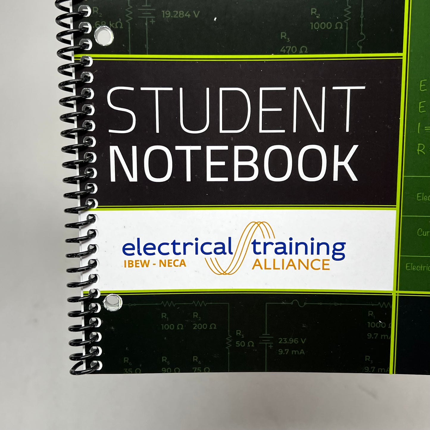 ZA@ ELECTRICAL TRAINING ALLIANCE  (7 PACK) Paperback Spiral Bound Student Notebook