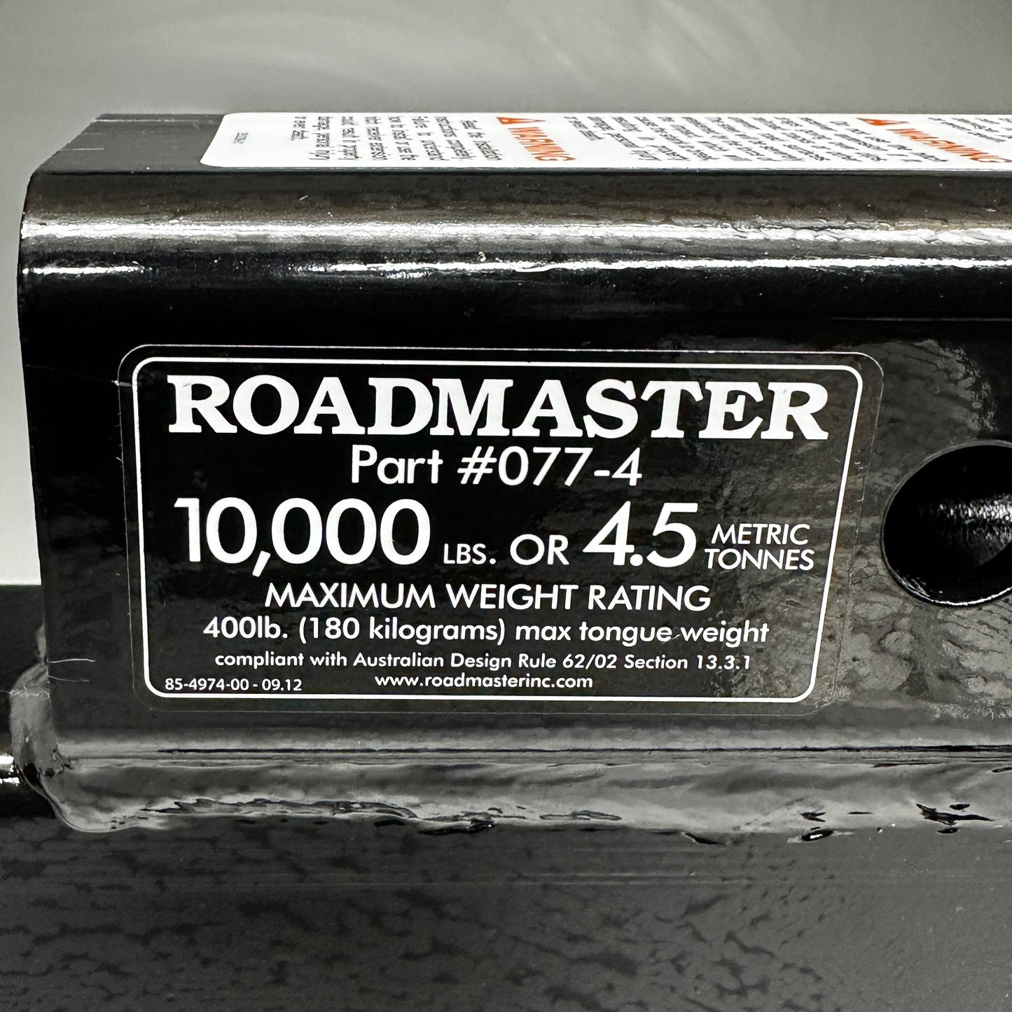 ROADMASTER (077-4) Dual Hitch Receiver