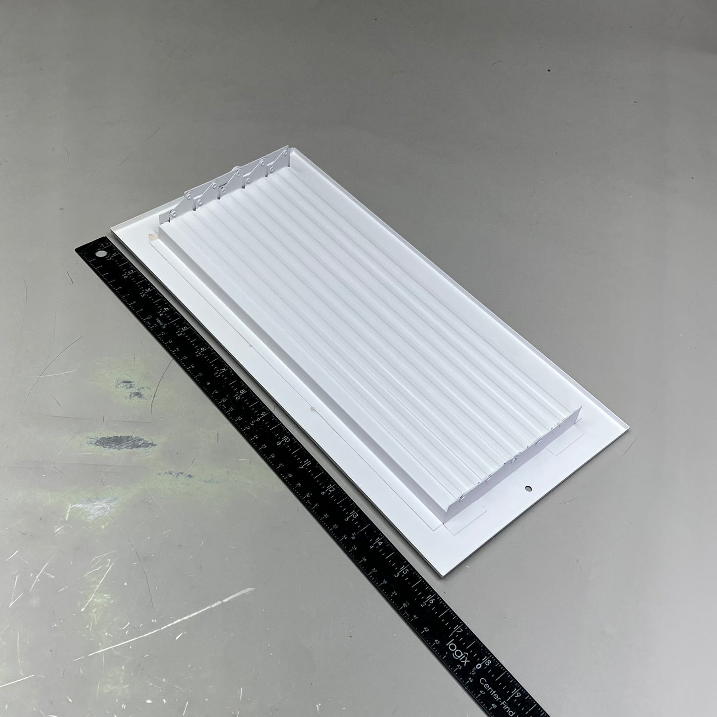 HART & COOLEY (2 PACK) Air Vent Interlocking Valve 14"x6" White 703925 683M