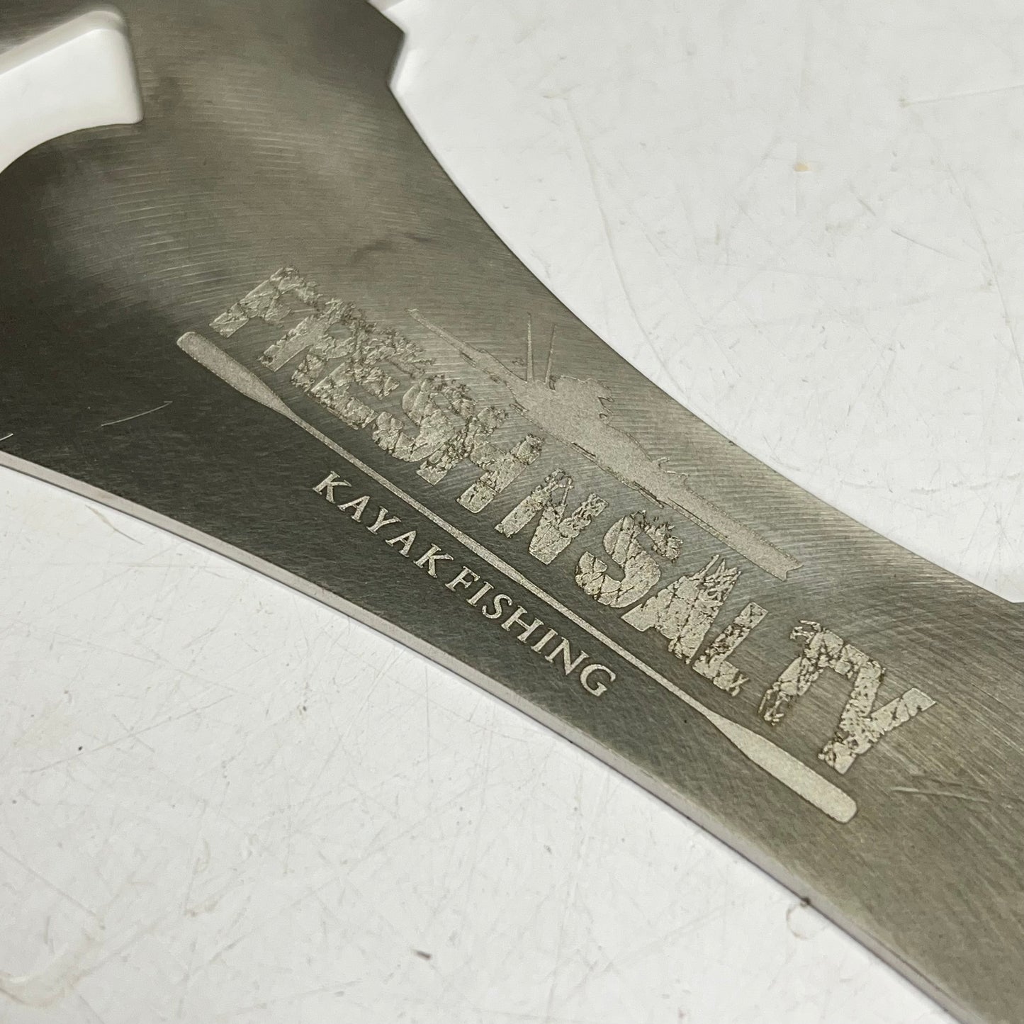 KETCH Crab Gauge/Church Key for Pacific Coast Anglers Silver AC8-004-080