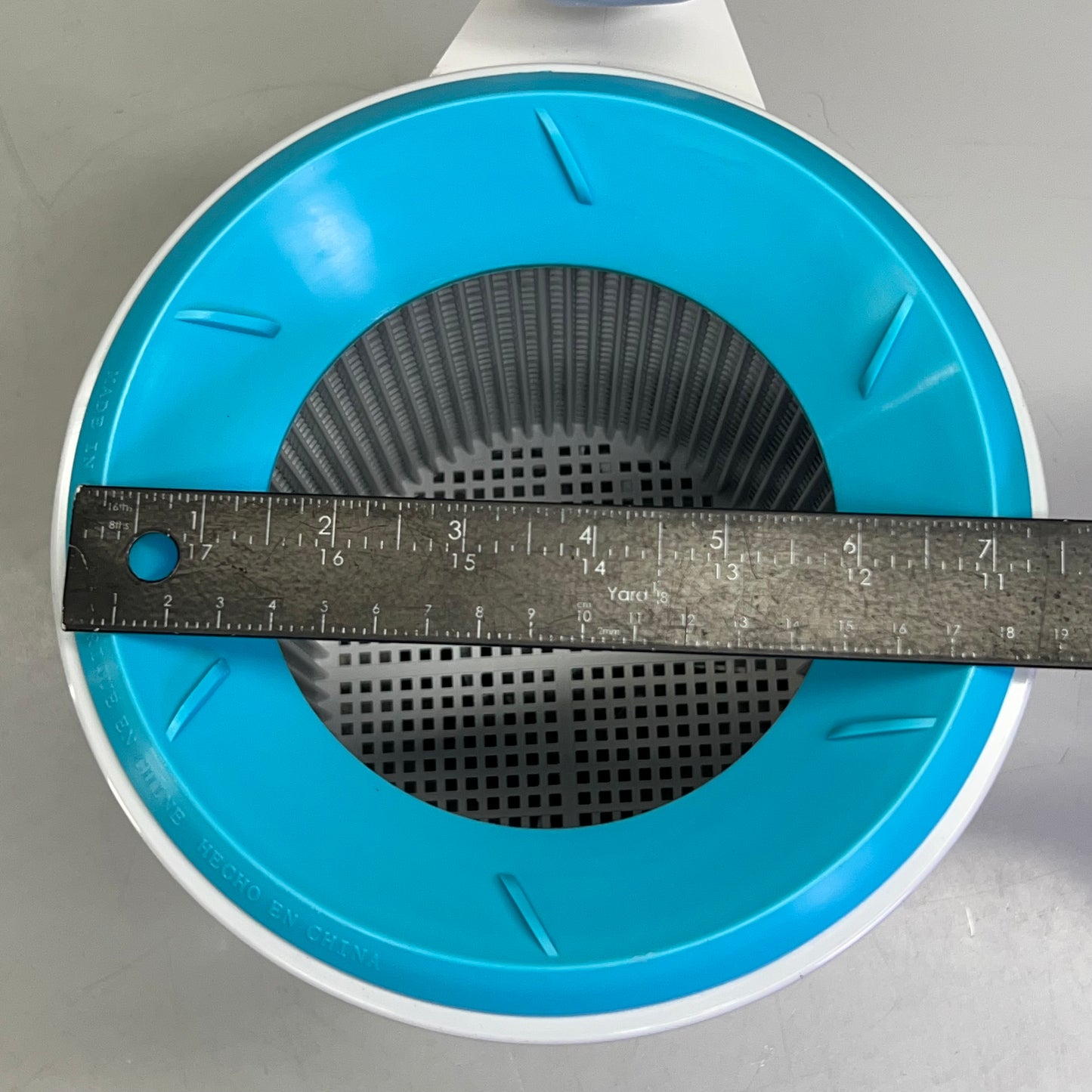 INTEX One Deluxe Pool Skimmer 7.5"D x 10"H Grey 28000E