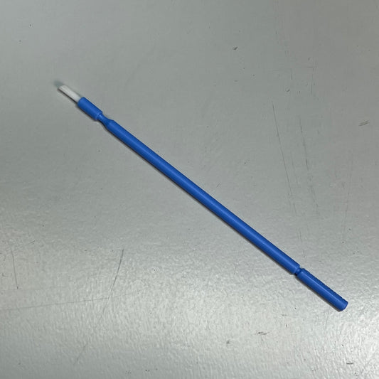 (SEE IMAGES- QUANTITY) Bristle Brush 200 Strands Short Neck Blue/White 290135