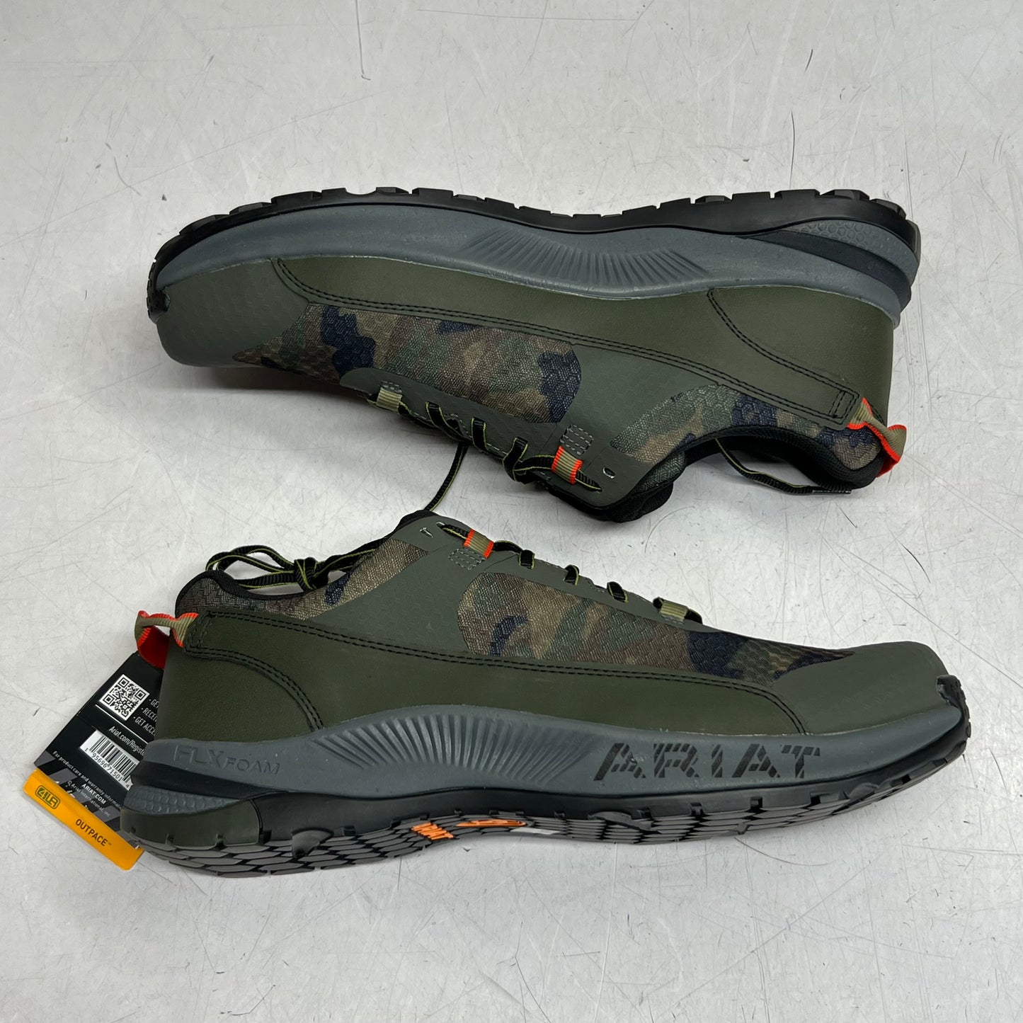 ARIAT WORK Men's Outpace Shift Comp Toe Sz 15, Camo 10047025