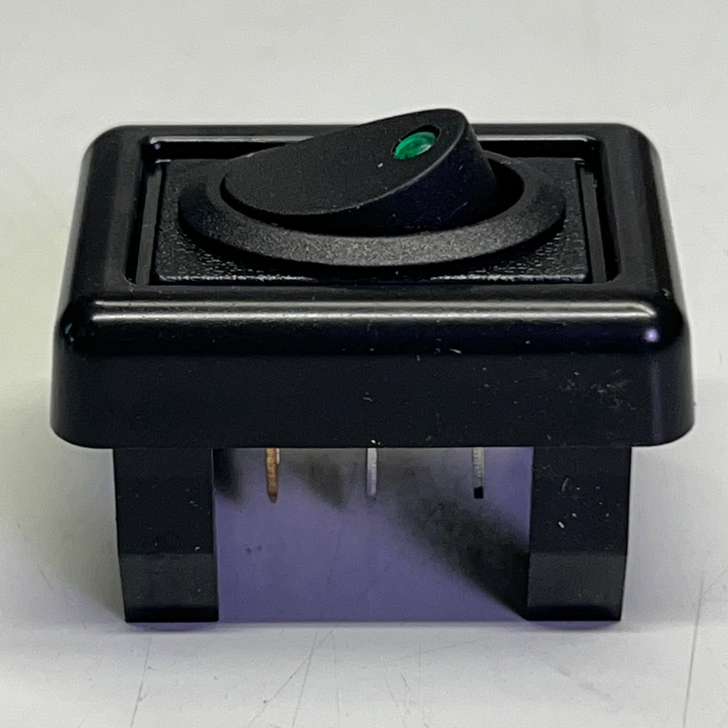Toyota Land Cruiser Rocker Switch W/Hole Blank Cove 1.5"L x 1"W Black FJ60