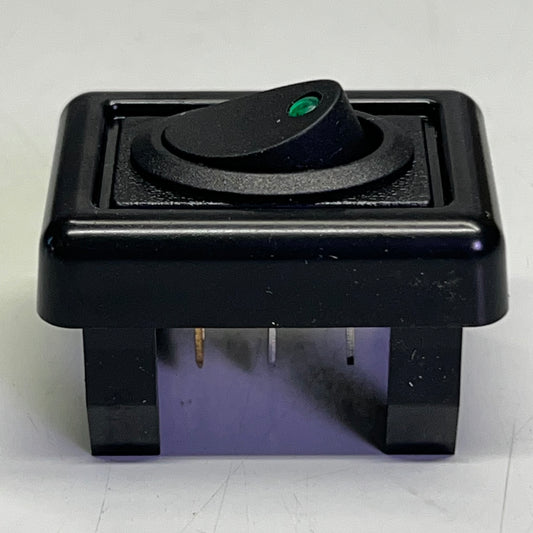 Toyota Land Cruiser Rocker Switch W/Hole Blank Cove 1.5"L x 1"W Black FJ60