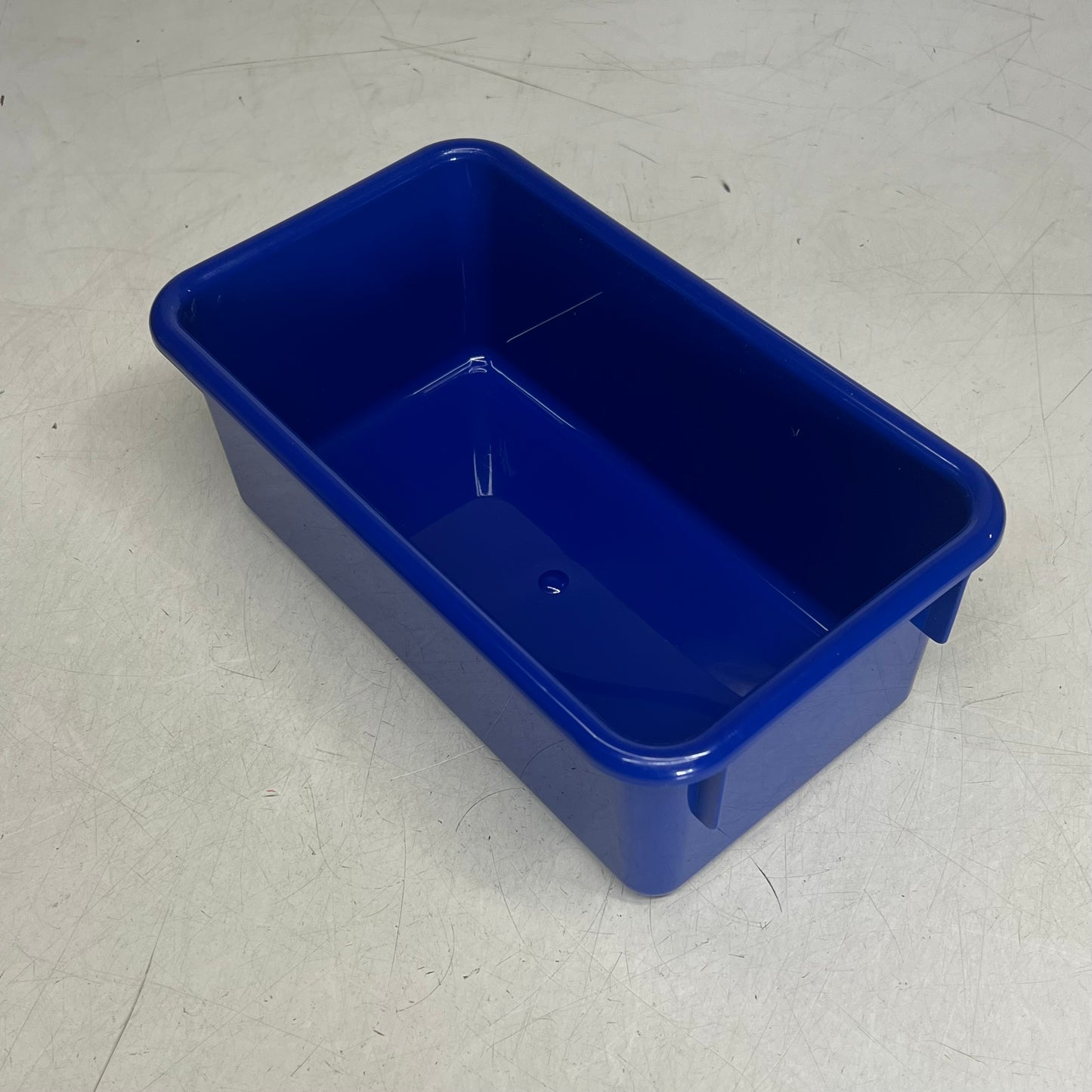 LAKESHORE (9 PACK) Heavy Duty Plastic Handy Storage Box  8"x13 1/4" Blue YB10BU