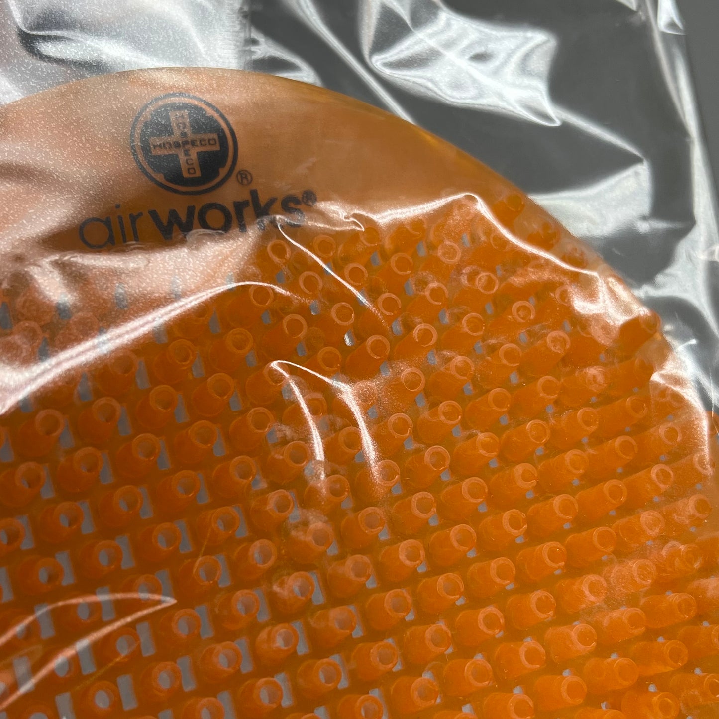 ZA@ AIRWORKS (10 PACK) Splash Free Urinal Screen Citrus Grove Scent Orange AWSFUS231-BX (As-Is)