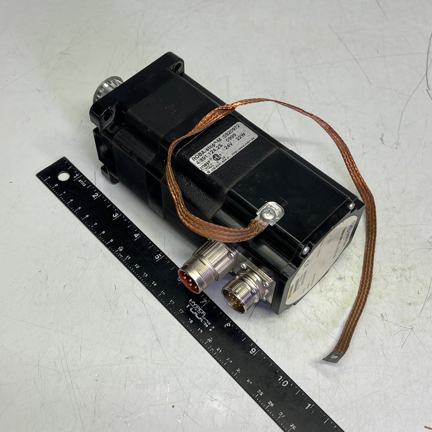 BERGER LAHR SIG Positec Stepper Motor Brake 24 VDC 6Nm 24 W SER 397/4 L 7S IC B