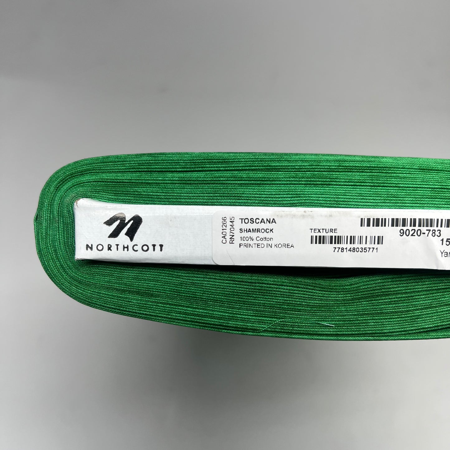 NORTHCOTT Toscana Basics Collection by Deborah Edwards 15 Yds Shamrock 9020-783