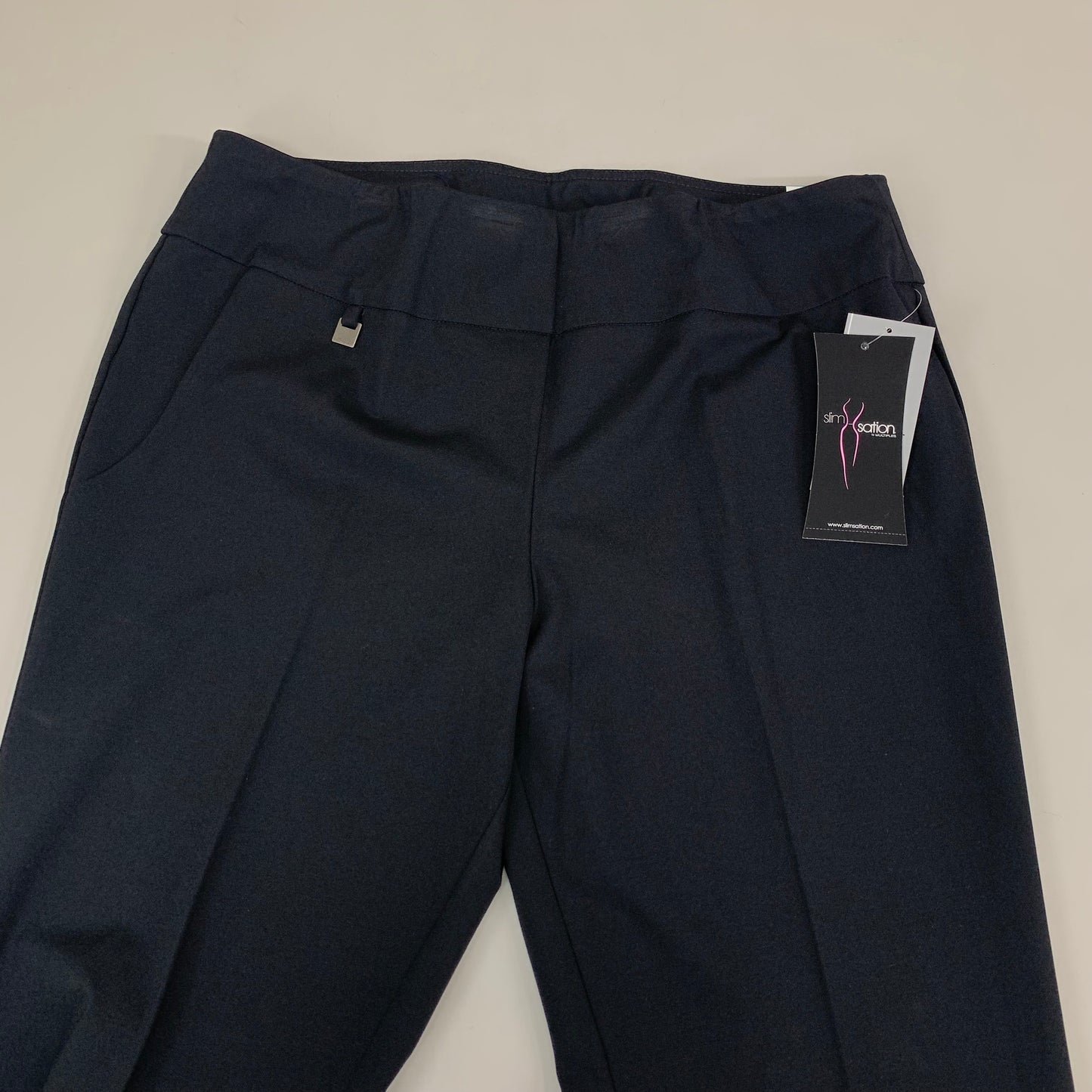 MULTIPLES Relaxed Leg Pant  Petite Women's Sz 16 Black