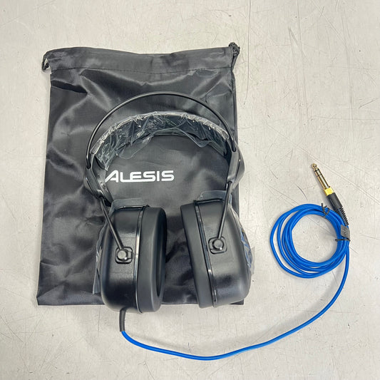 ALESIS Professional Drum Monitoring Headphones 40mm Full Range Black DRP100