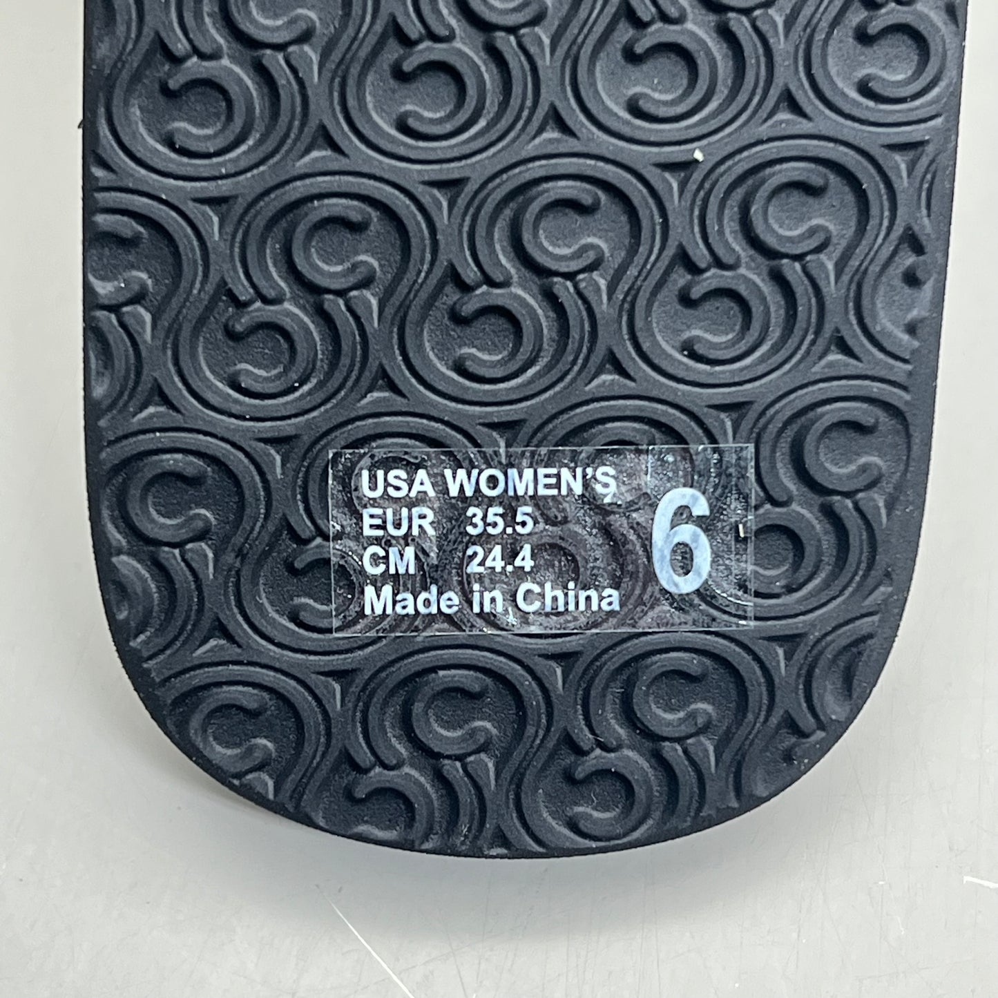 COBIAN Nia's Bounce 2 Synthetic Leather Women's Sz 6, EU 35.5  Black NIA25-001-6