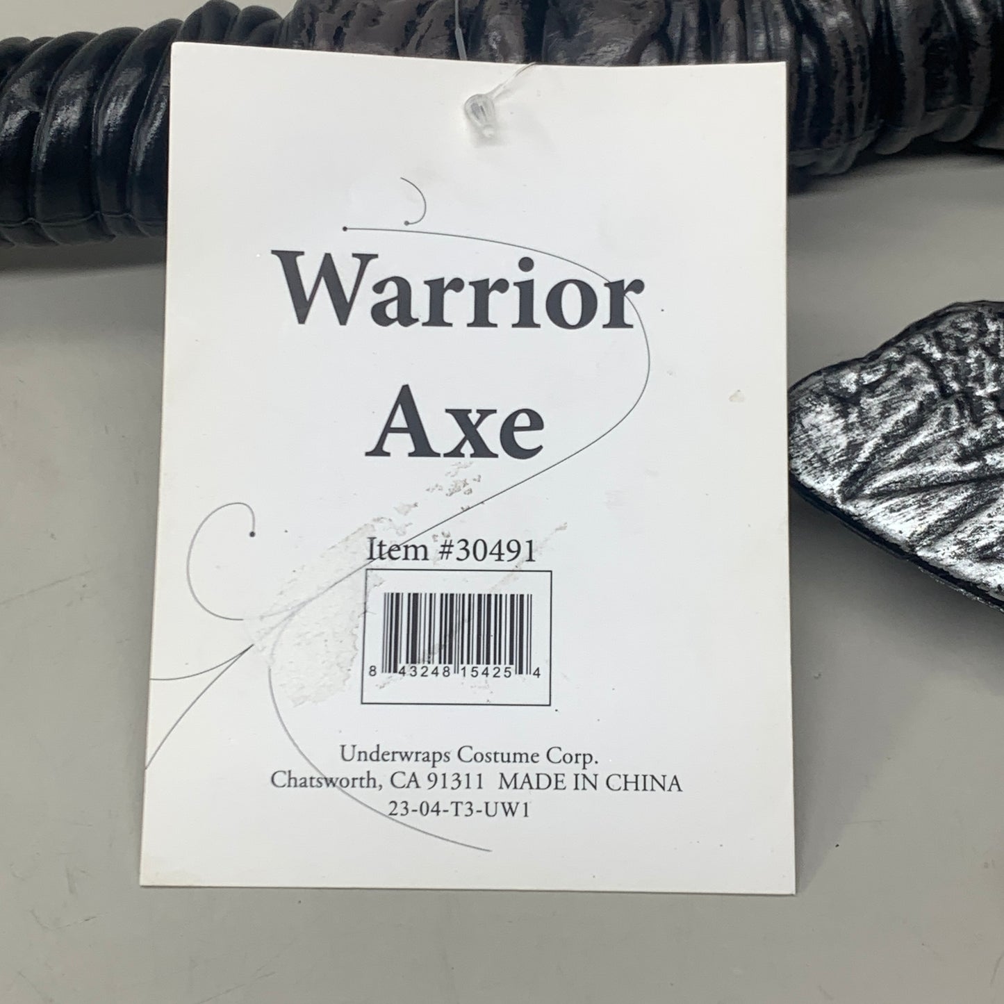 UNDERWRAPS (2 PACK) Warrior Axe Vikings Costume Props 30491