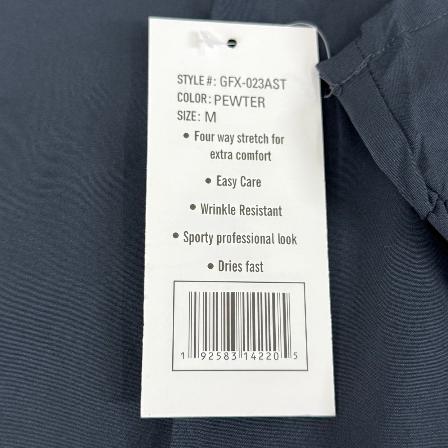 GREEN TOWN 4 Flex Scrubs Jumpsuit Cinch In Waist Women's Sz M Pewter GFX-023AST