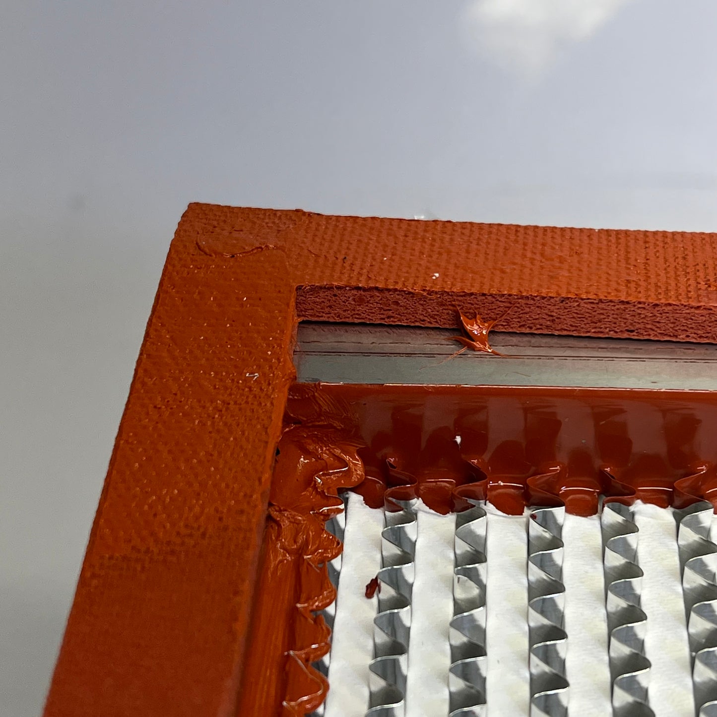 CANARM Industrial Air Filter High Efficiency  24"x11.5"x11.5" Chrome 855220189