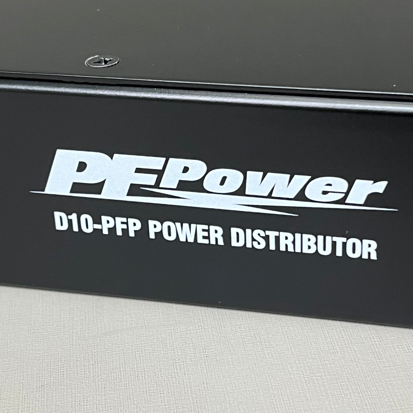 PF POWER Power Distributor Single Unit 10 Outlets 15 Amps 90 to 140 VACD10-PFP